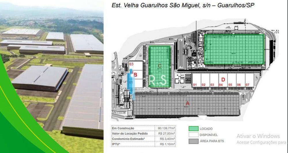 Depósito-Galpão, 7893 m² - Foto 3