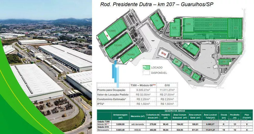 Depósito-Galpão-Armazém para alugar, 6505m² - Foto 3