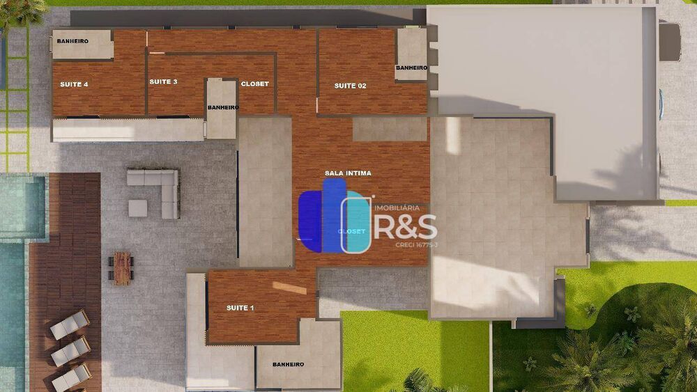 Casa, 4 quartos, 1170 m² - Foto 4