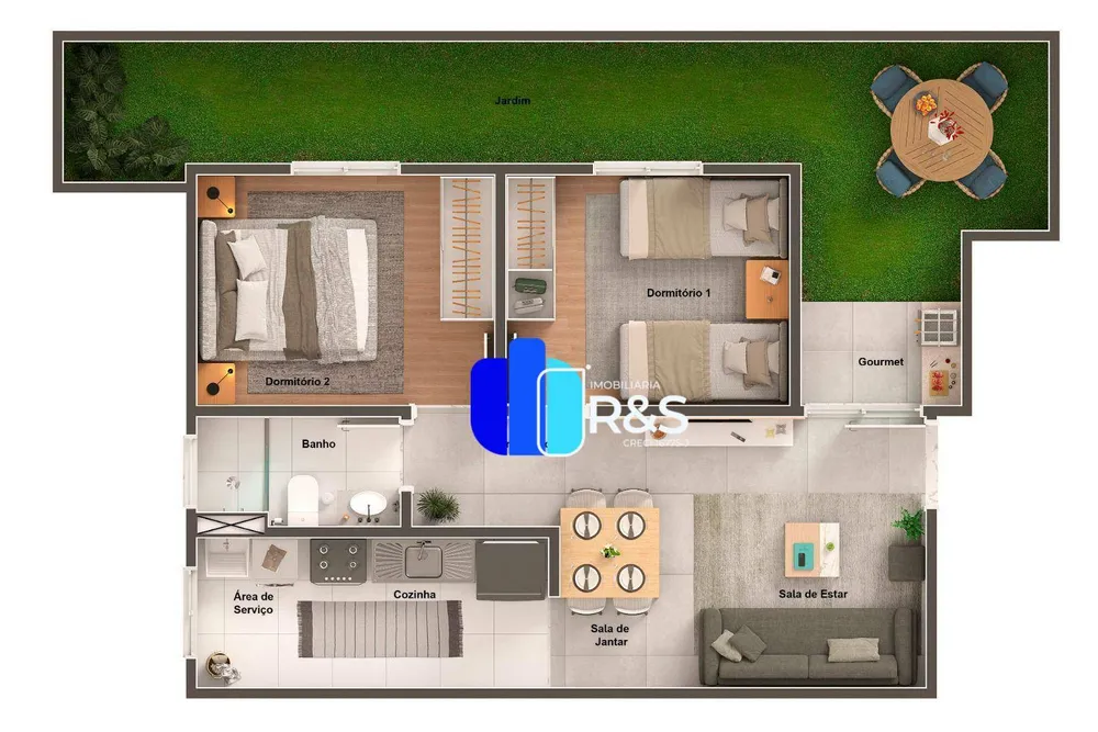 Apartamento, 2 quartos, 47 m² - Foto 8