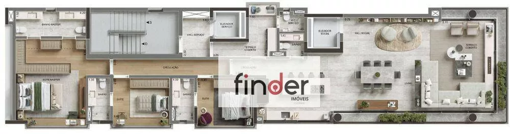 Cobertura, 3 quartos, 376 m² - Foto 27