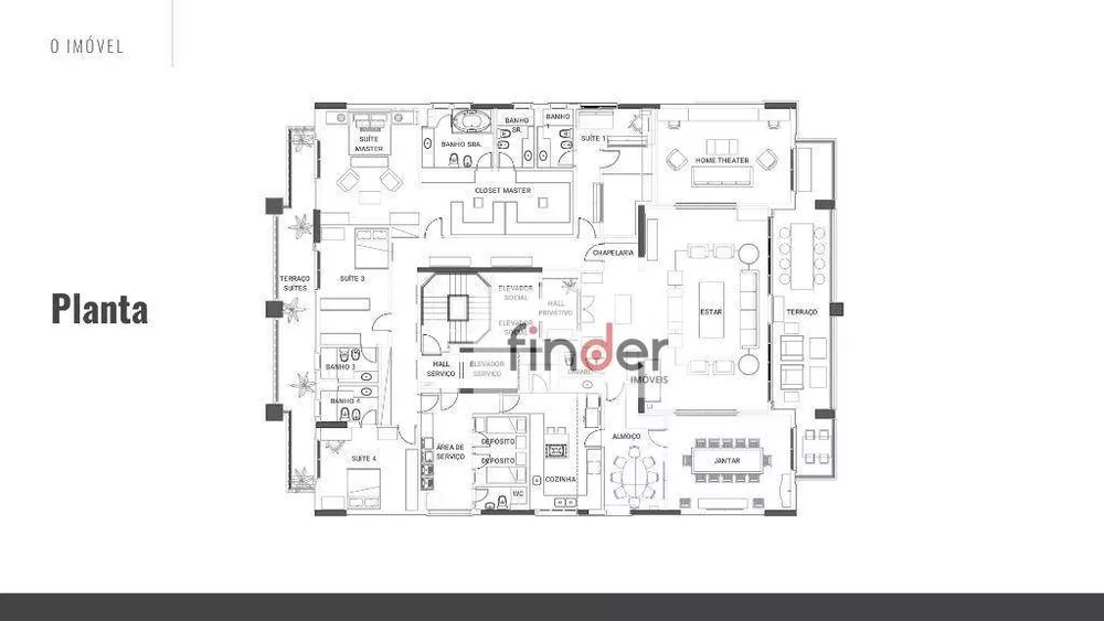 Apartamento, 4 quartos, 502 m² - Foto 20
