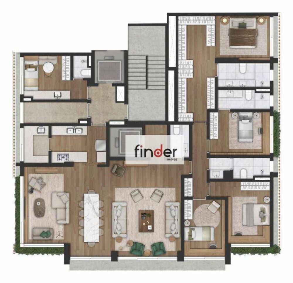 Apartamento, 4 quartos, 225 m² - Foto 6