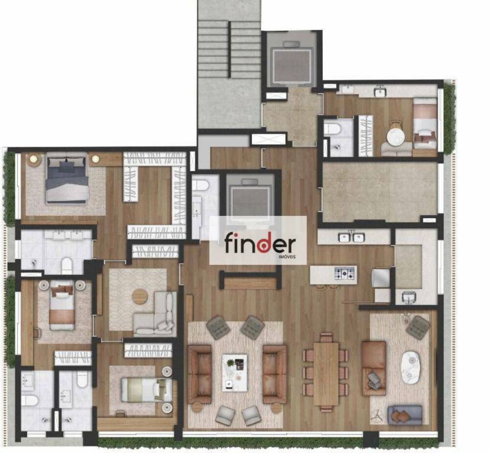 Apartamento, 4 quartos, 225 m² - Foto 14
