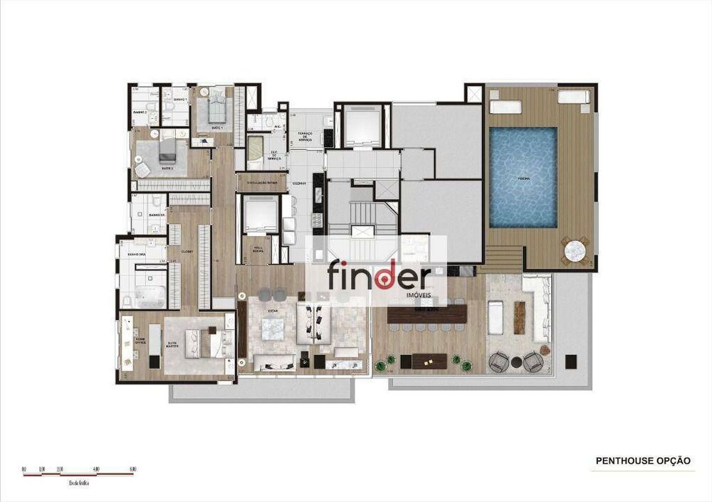 Apartamento, 3 quartos, 181 m² - Foto 14