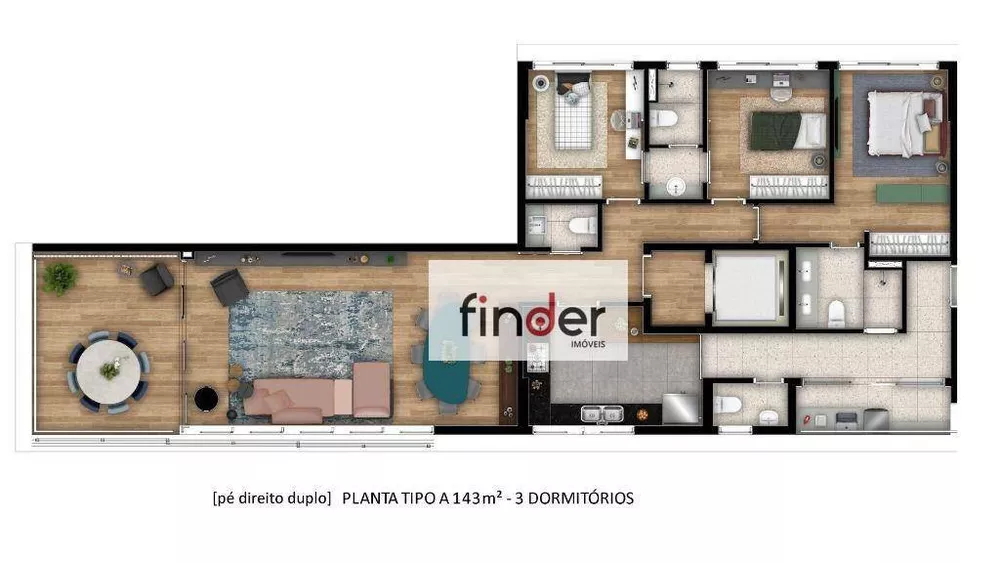 Apartamento, 2 quartos, 145 m² - Foto 10