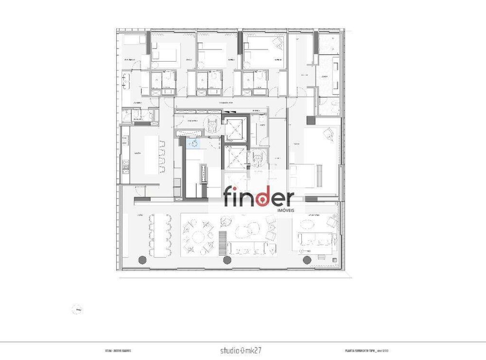 Apartamento à venda com 4 quartos, 532m² - Foto 8