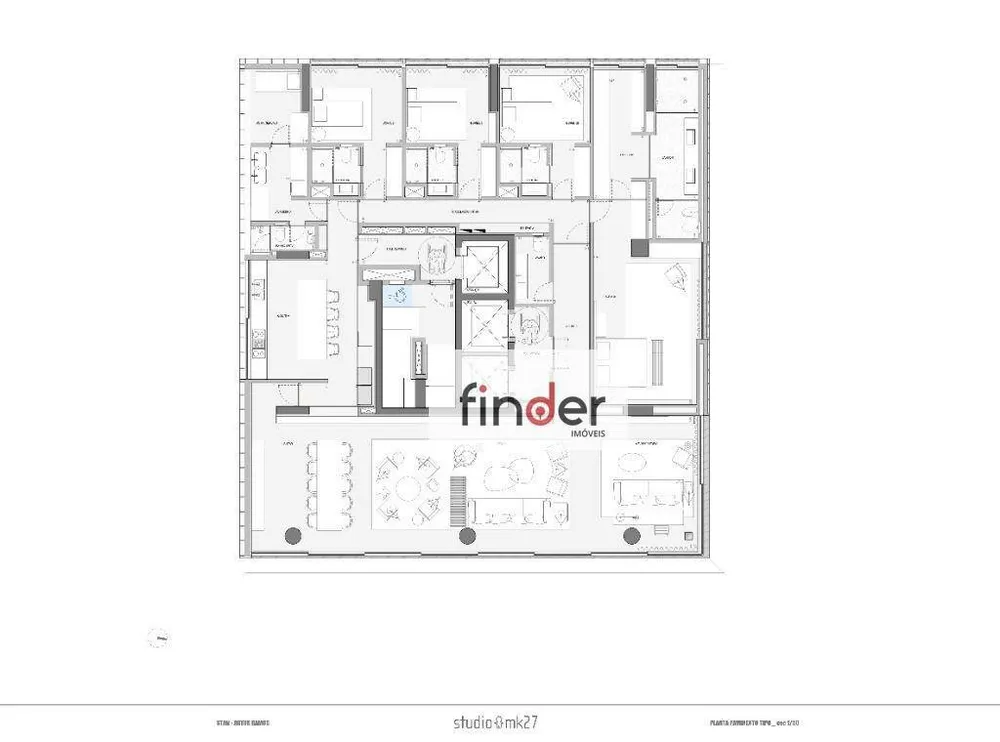 Apartamento, 4 quartos, 356 m² - Foto 2