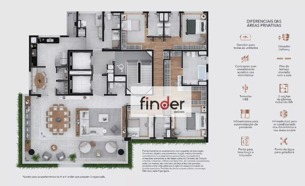 Apartamento, 4 quartos, 276 m² - Foto 7