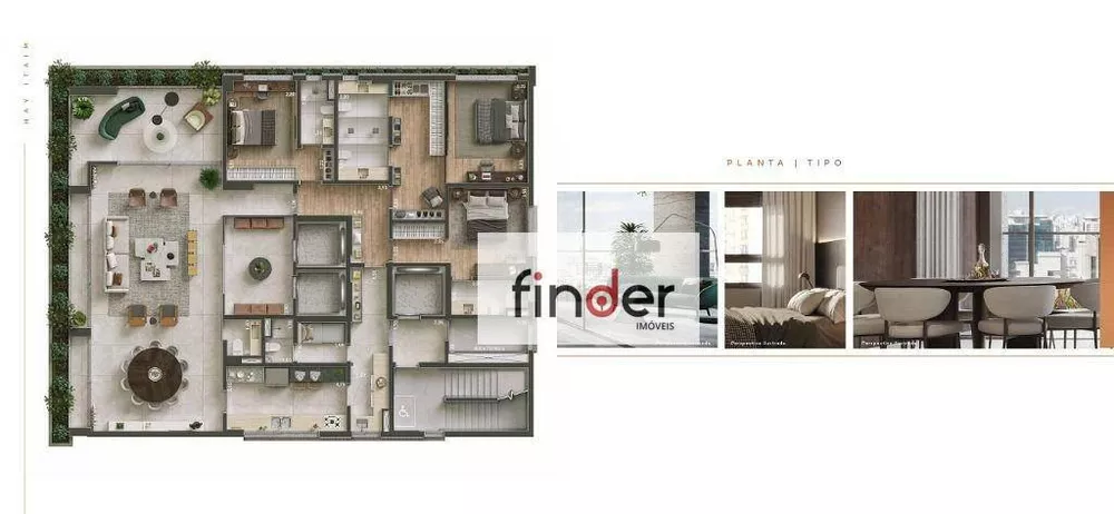 Apartamento, 3 quartos, 262 m² - Foto 58