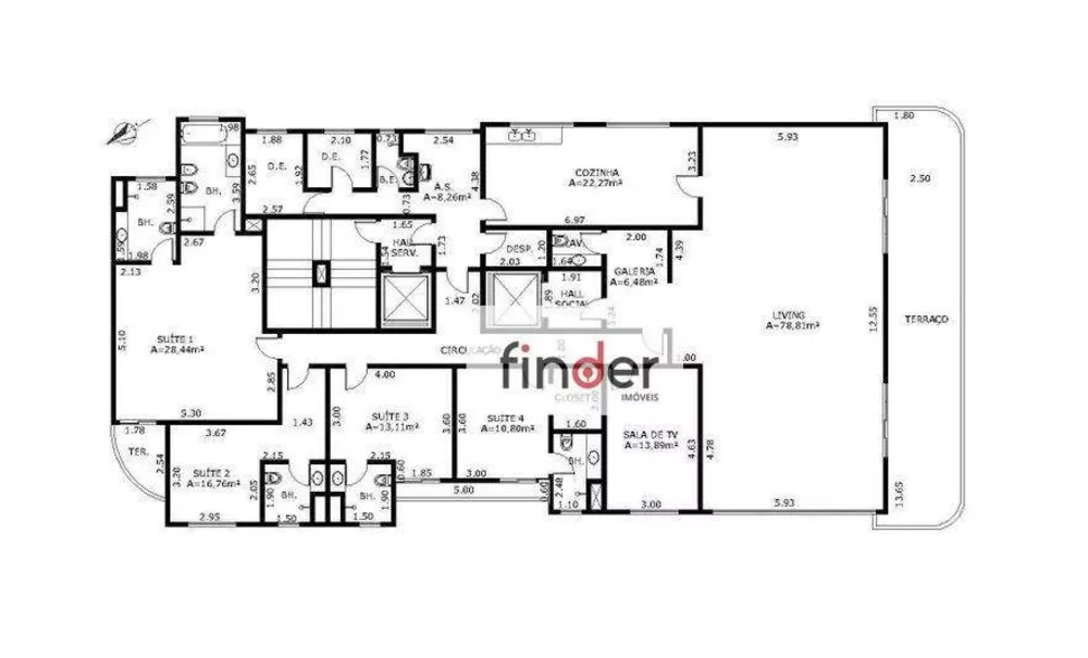 Apartamento, 4 quartos, 340 m² - Foto 21