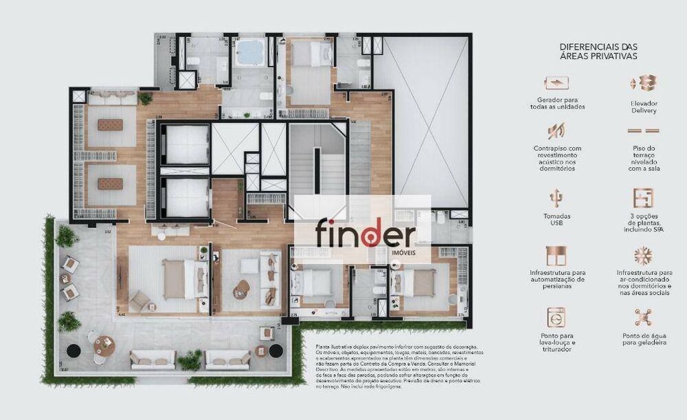 Apartamento, 4 quartos, 276 m² - Foto 53