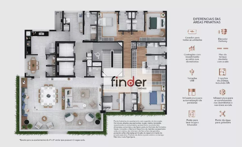 Apartamento, 4 quartos, 276 m² - Foto 15