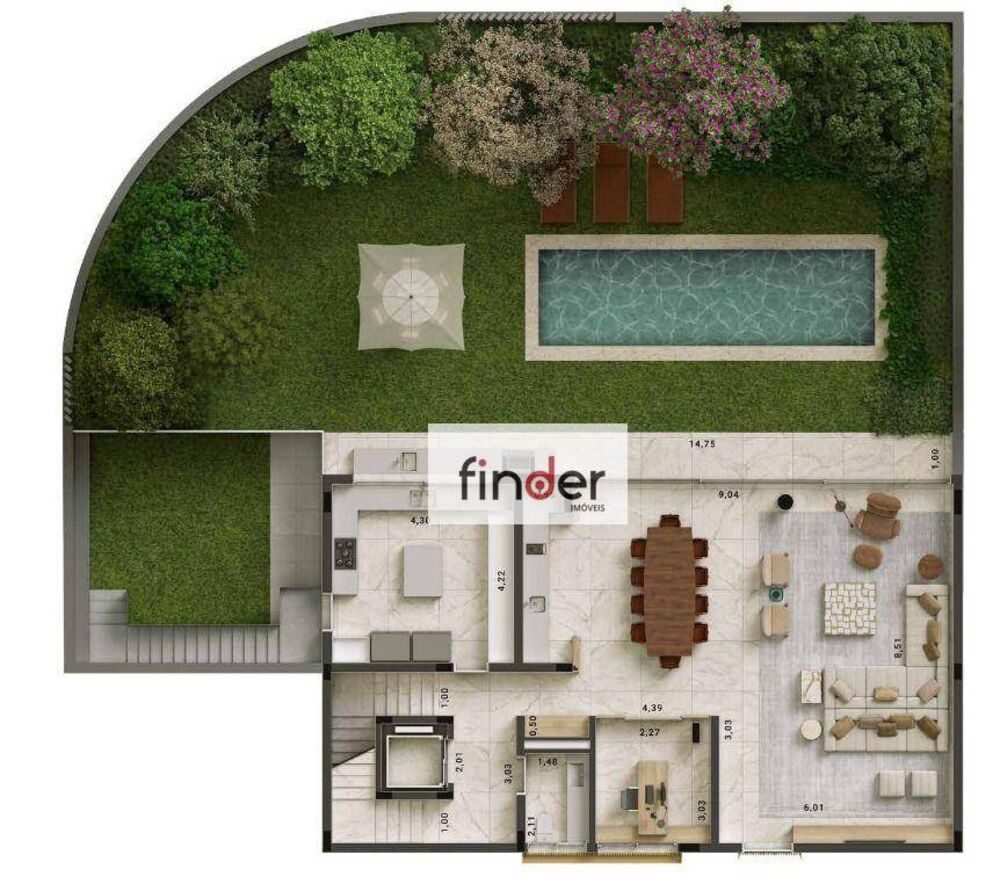 Casa de Condomínio, 4 quartos - Foto 22