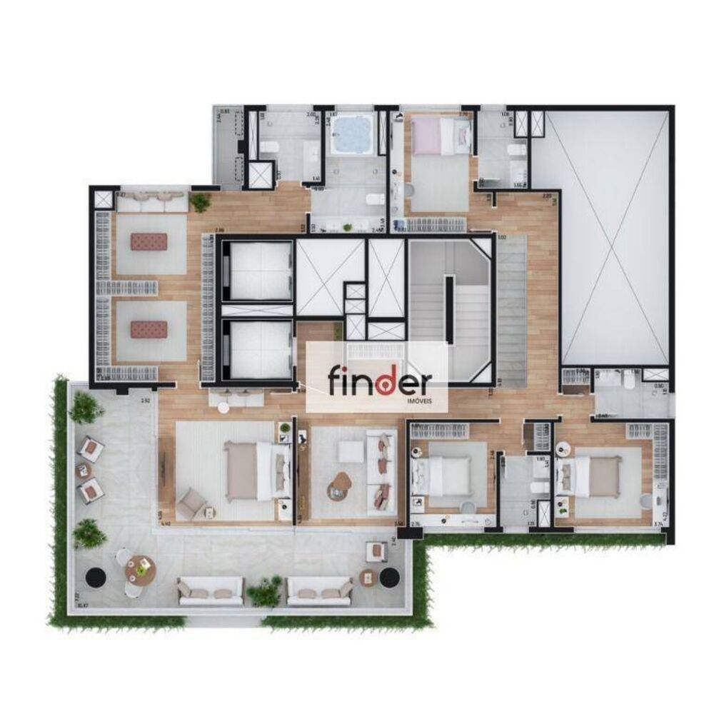 Apartamento, 4 quartos, 276 m² - Foto 28