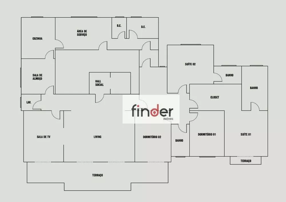 Apartamento, 3 quartos, 221 m² - Foto 32