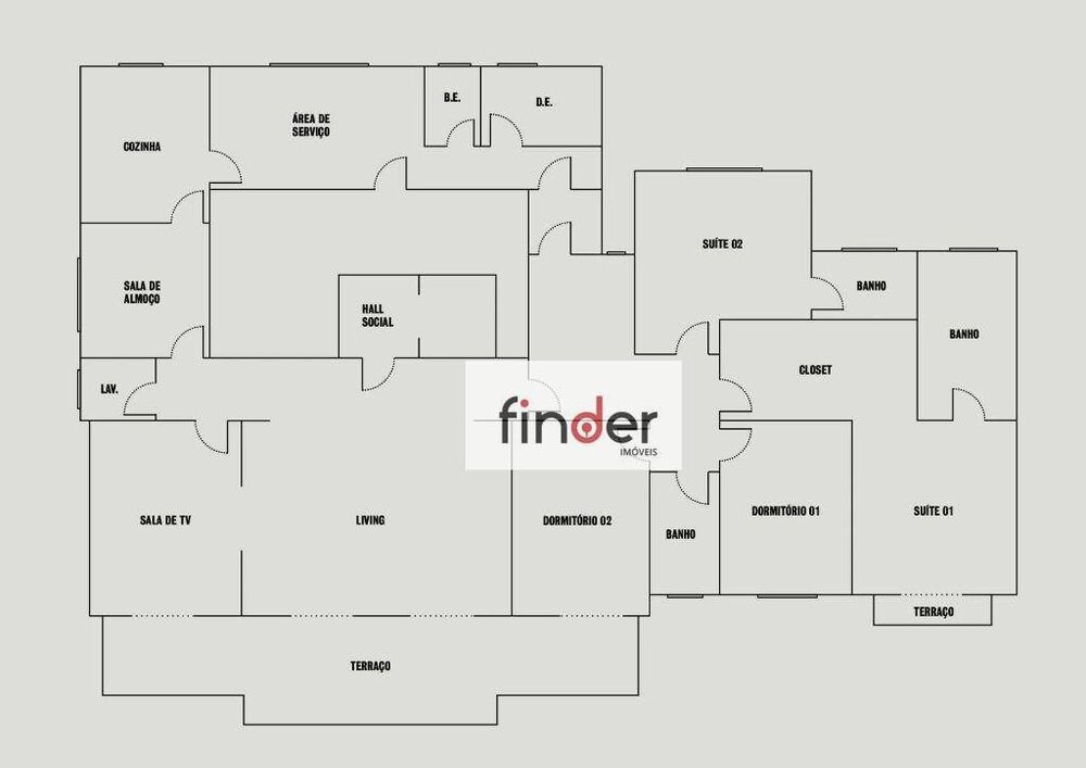 Apartamento, 3 quartos, 221 m² - Foto 46
