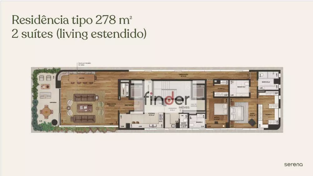 Apartamento, 3 quartos, 277 m² - Foto 11