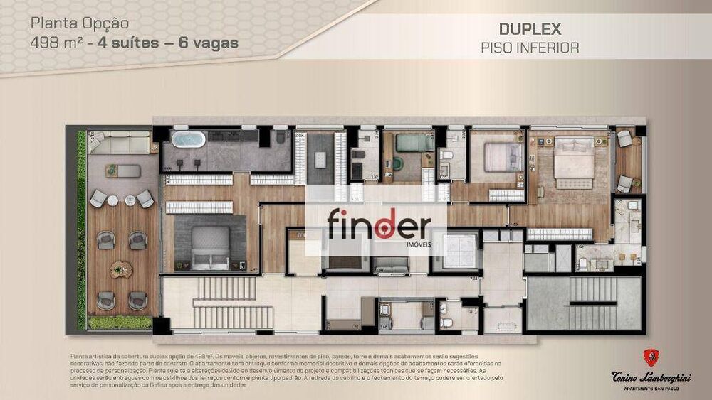 Apartamento, 4 quartos, 252 m² - Foto 2