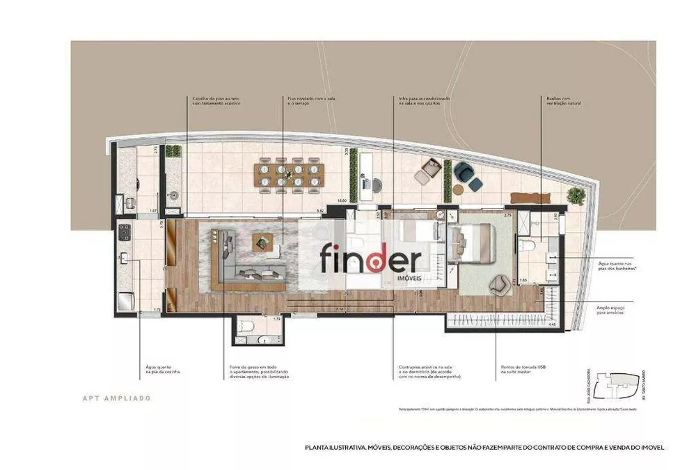 Cobertura, 4 quartos, 345 m² - Foto 2