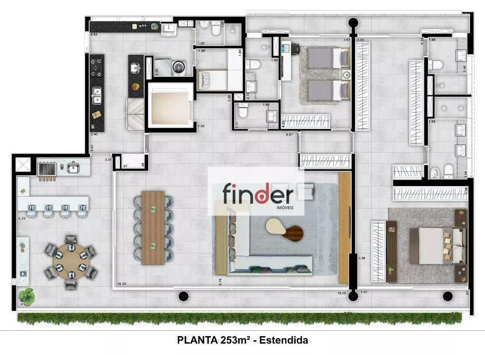 Apartamento, 3 quartos, 252 m² - Foto 15