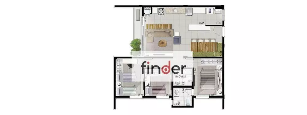 Apartamento, 3 quartos, 83 m² - Foto 12
