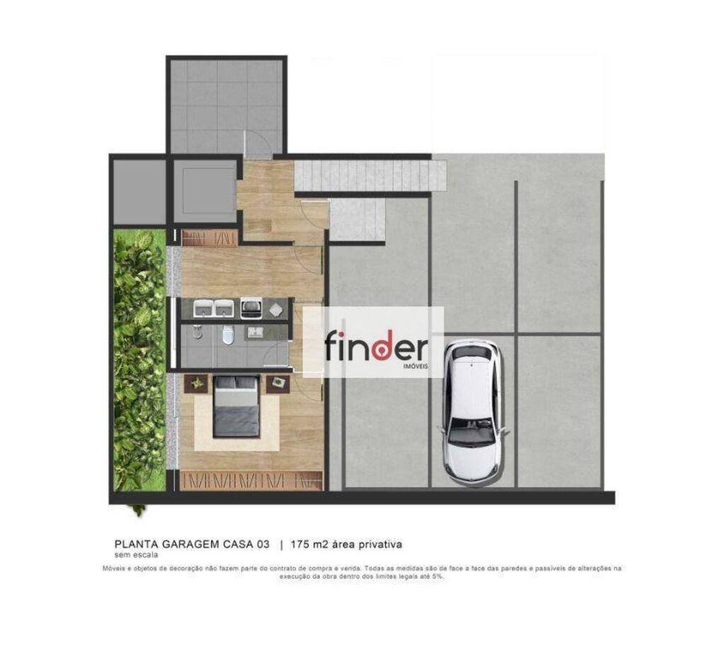 Casa de Condomínio, 4 quartos - Foto 4