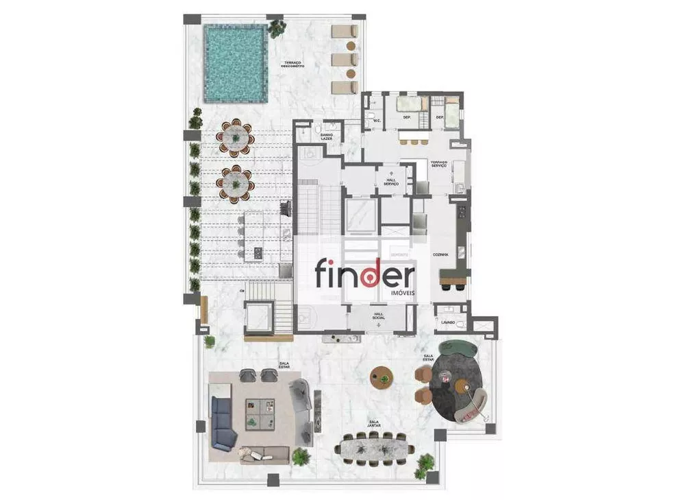 Cobertura, 4 quartos, 688 m² - Foto 27