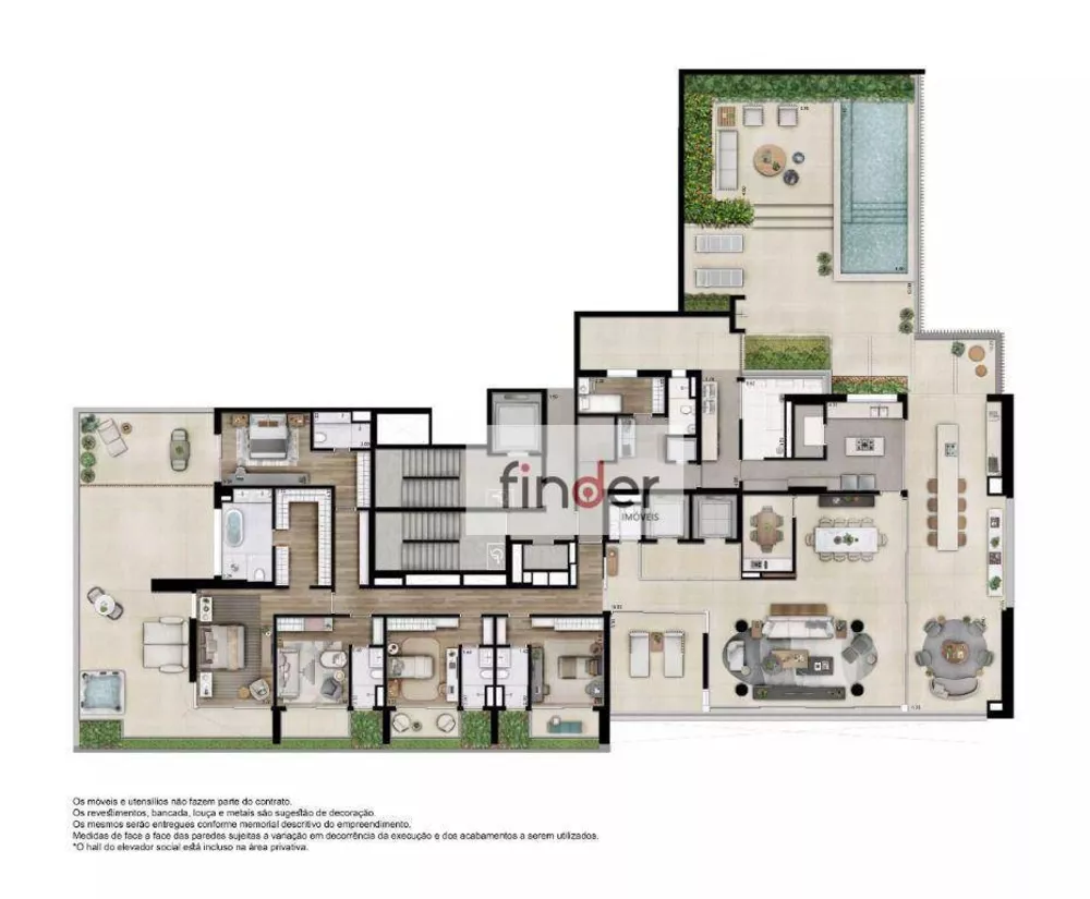 Apartamento, 5 quartos, 500 m² - Foto 1