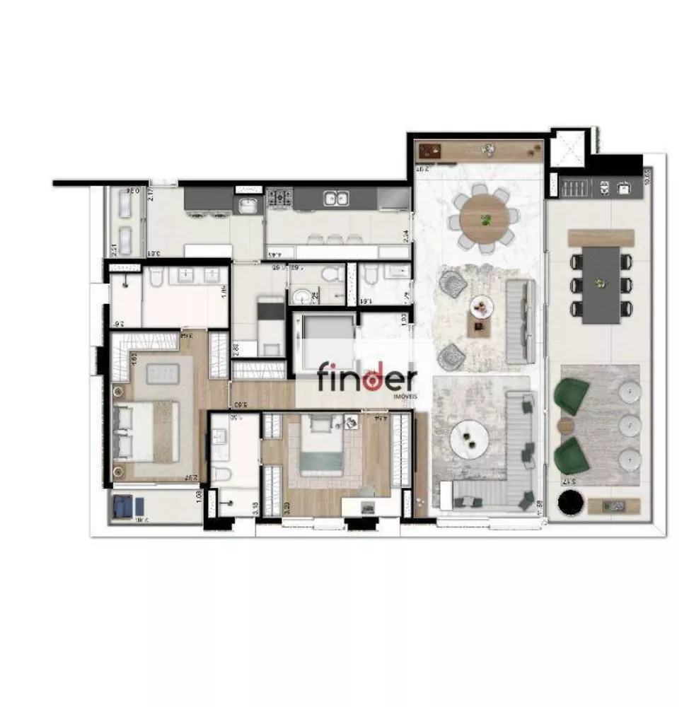 Apartamento, 3 quartos, 187 m² - Foto 26