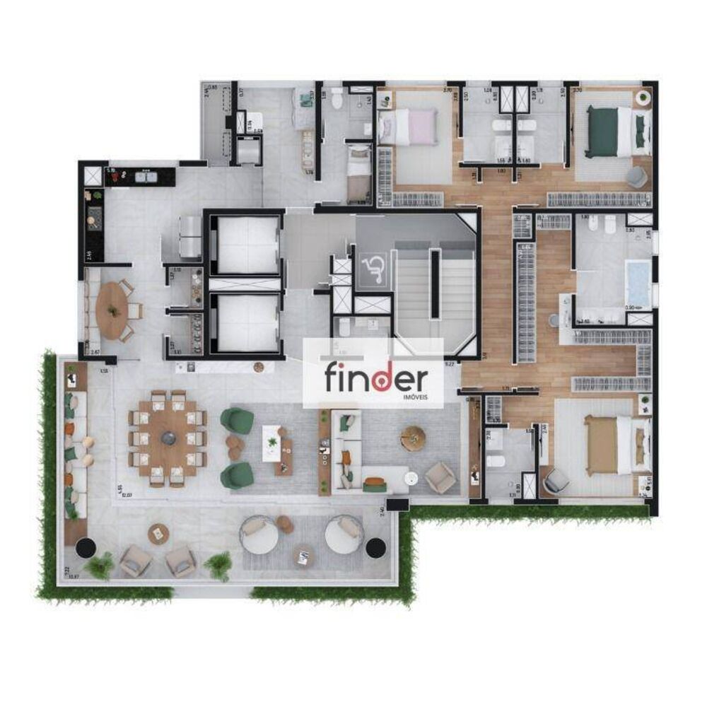 Apartamento, 4 quartos, 276 m² - Foto 16
