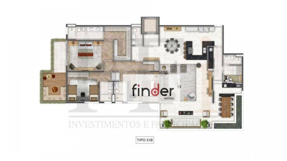 Cobertura, 3 quartos, 439 m² - Foto 2
