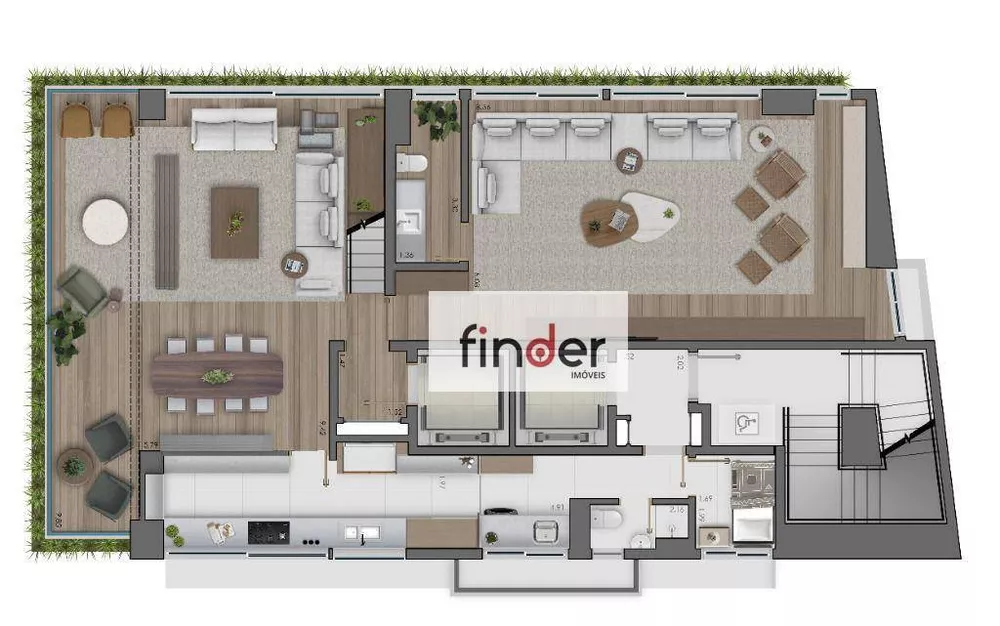 Apartamento, 2 quartos, 162 m² - Foto 4