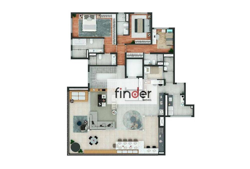 Apartamento, 4 quartos, 230 m² - Foto 4