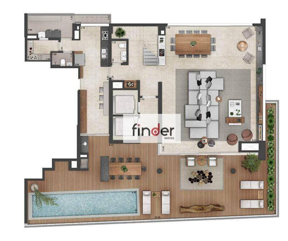 Apartamento, 3 quartos, 288 m² - Foto 13