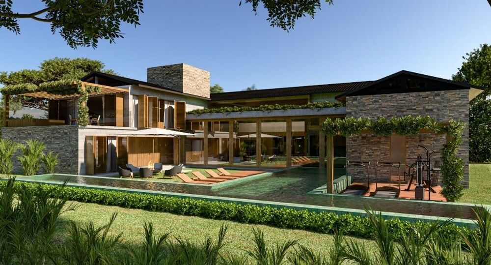 Casa de Condomínio, 4 quartos - Foto 1