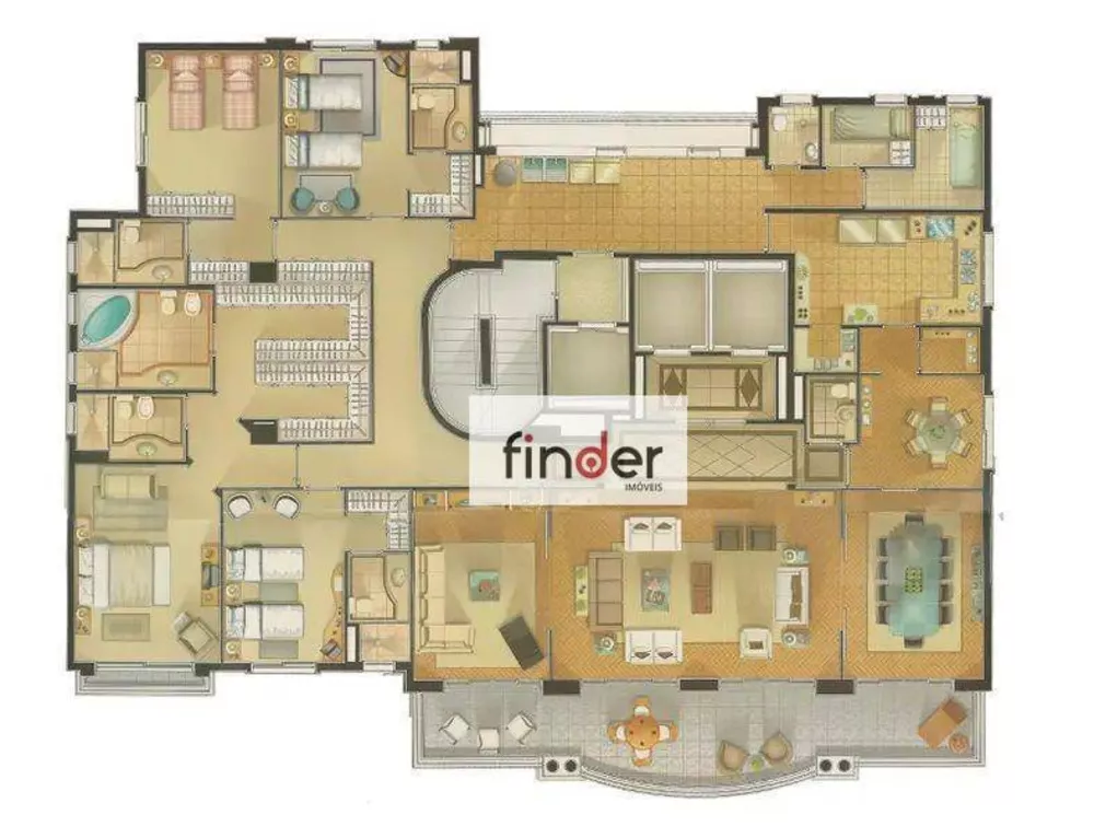 Apartamento, 4 quartos, 315 m² - Foto 37