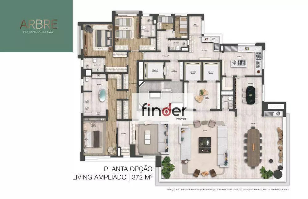 Apartamento, 4 quartos, 372 m² - Foto 7