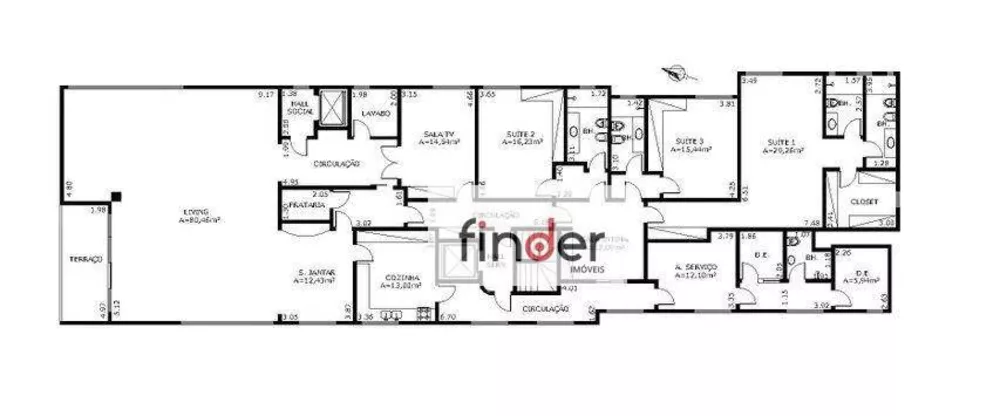 Apartamento, 3 quartos, 331 m² - Foto 47
