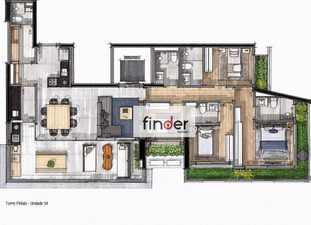 Apartamento, 2 quartos, 78 m² - Foto 38
