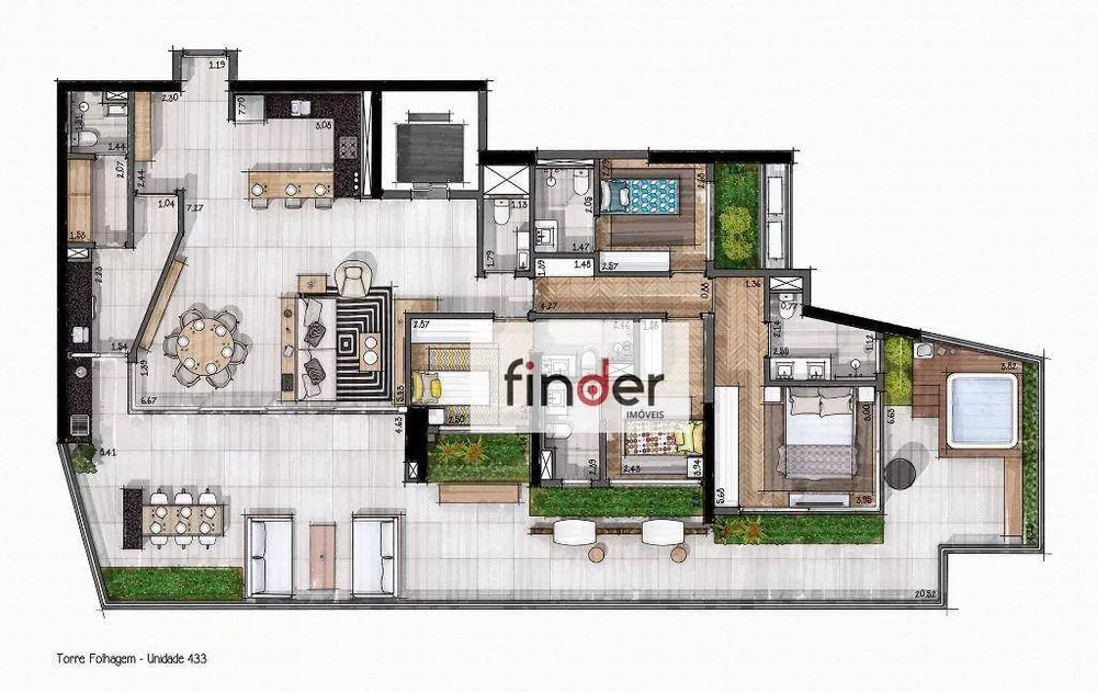 Apartamento, 2 quartos, 78 m² - Foto 44