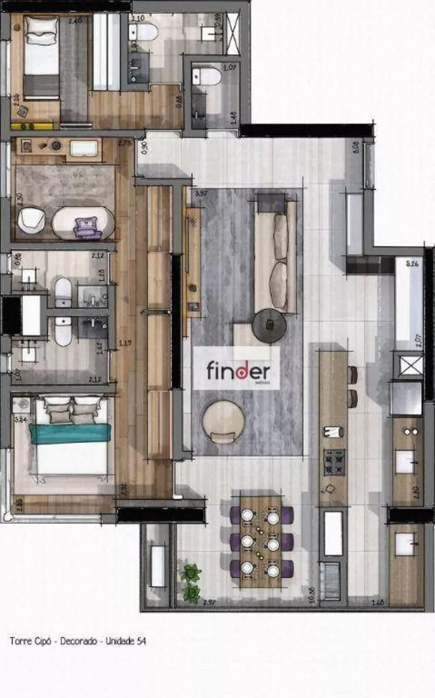 Apartamento, 2 quartos, 78 m² - Foto 52