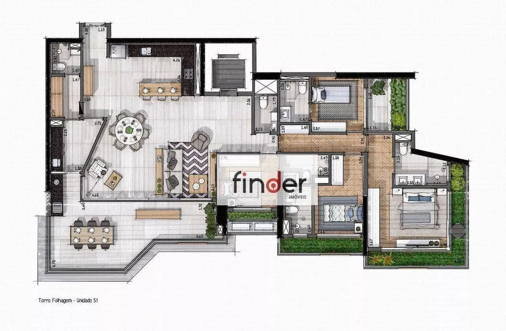 Apartamento, 2 quartos, 78 m² - Foto 42