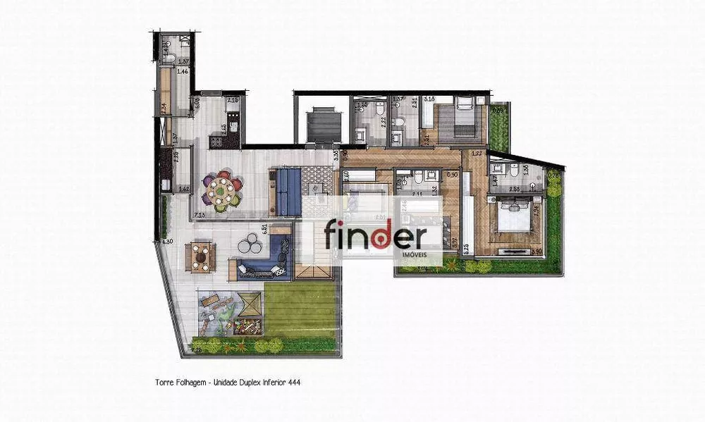 Apartamento, 2 quartos, 78 m² - Foto 47