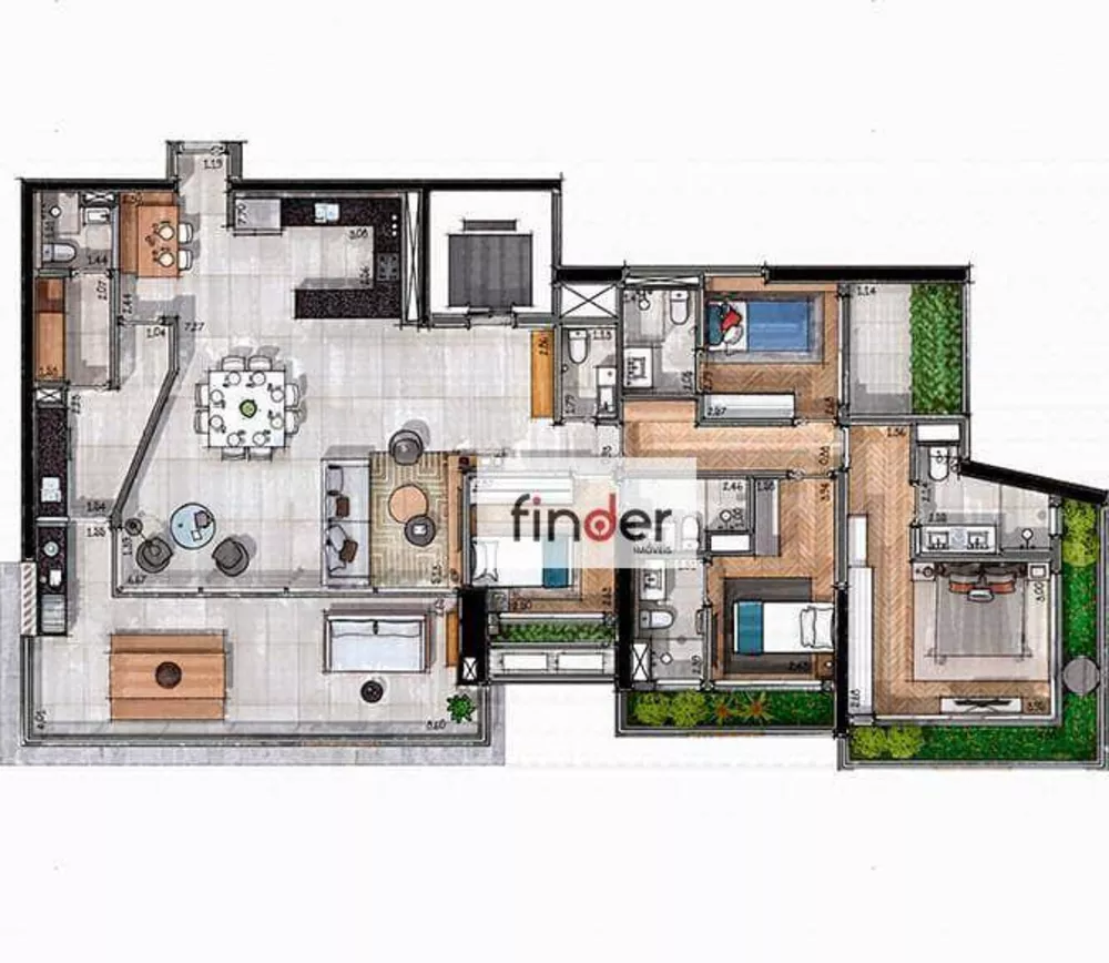 Apartamento, 2 quartos, 78 m² - Foto 40