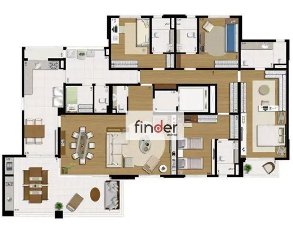 Cobertura, 3 quartos, 410 m² - Foto 56