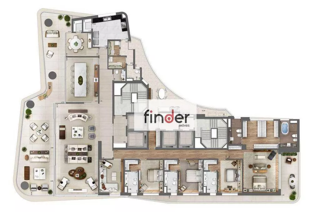 Apartamento, 4 quartos, 570 m² - Foto 12