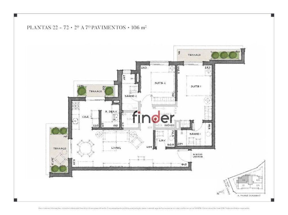 Apartamento, 2 quartos, 100 m² - Foto 16