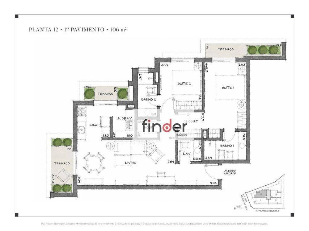 Apartamento, 2 quartos, 100 m² - Foto 14