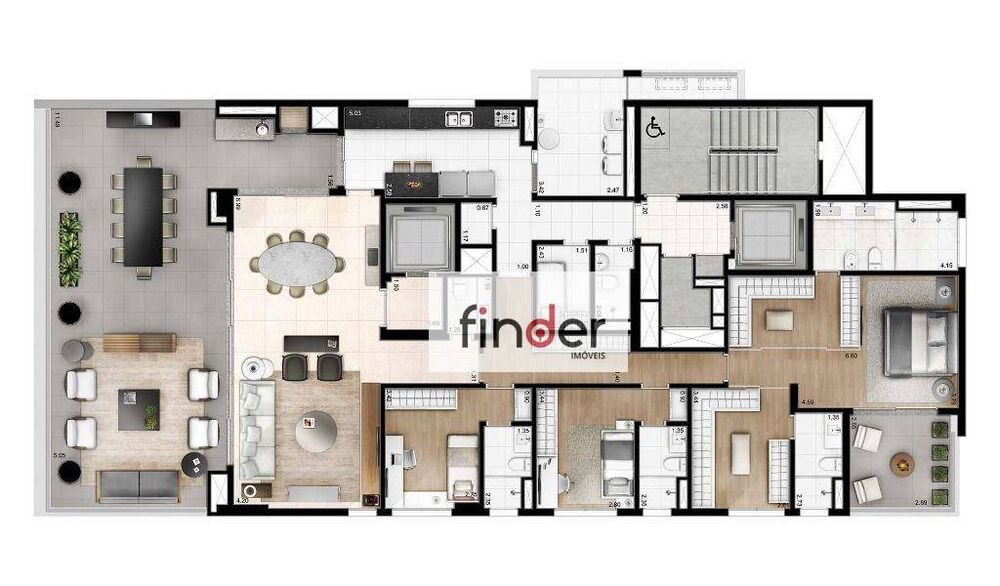 Apartamento, 4 quartos, 278 m² - Foto 10